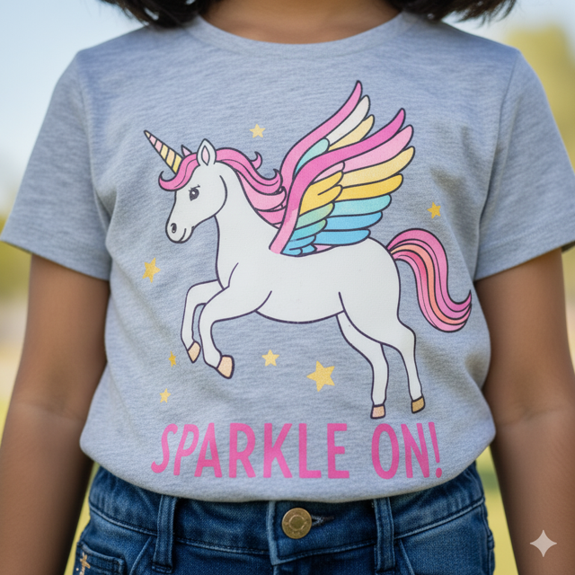 Grey Graphic Print Cotton Knit Tee - Image 3