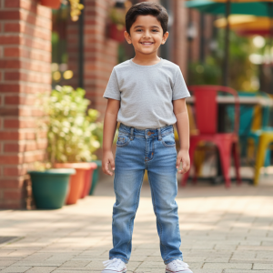 Light Wash Regular Fit Jeans