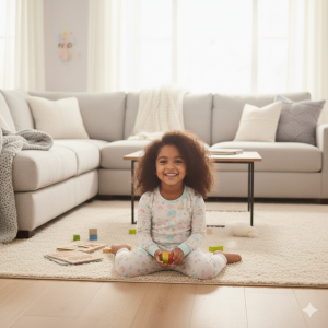 Printed Cotton Pyjama Set