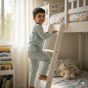 Printed Cotton Pyjama Set