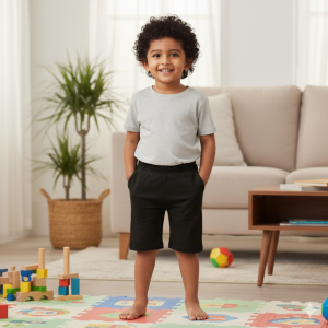 Black Bermuda Shorts