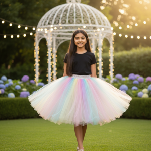Tulle Layered Party Skirt