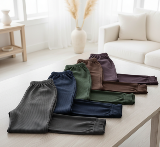 Navy Fleece Joggers