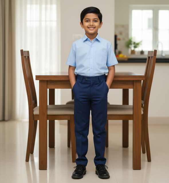 Navy Formal School Pants