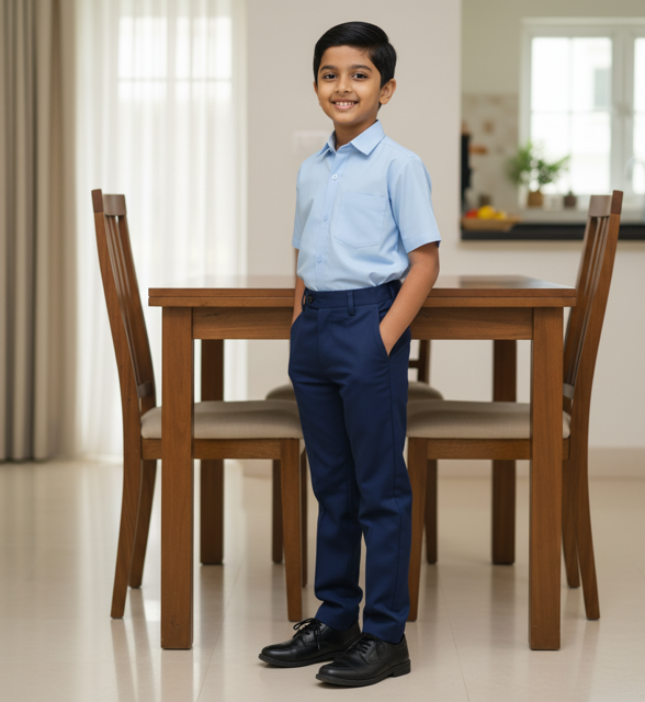 Navy Formal School Pants - Image 2