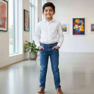 Bright White Crisp Cotton Shirt